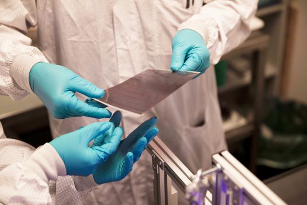Gedruckte flexible und ultraleichte Solarmodule Gedruckte flexible und ultraleichte Solarmodule